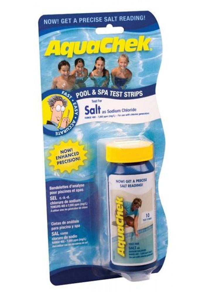 SALT WATER POOL TEST STRIPS 