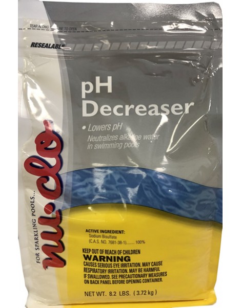 NU-CLO PH DECREASER 8.2 LB BAG